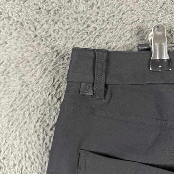 Lululemon Pants Mens 34x27 Black ABC Slim Fit Stretch Warpstreme Chino 5 Pocket - Picture 7 of 13